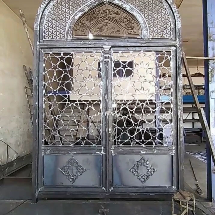 درب گره سازی شده قوس دار