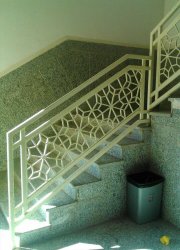 نمونه نرده گره چینی شده