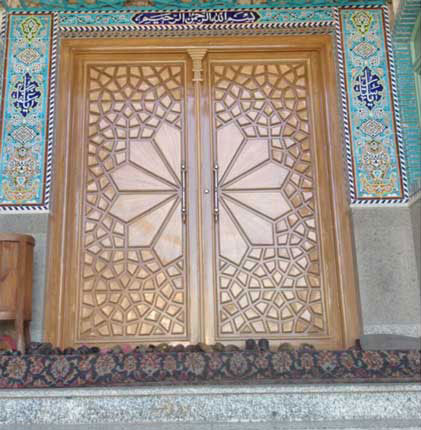 نمونه کارهای درب سازی کارگاه هنری استاد عبداللهی