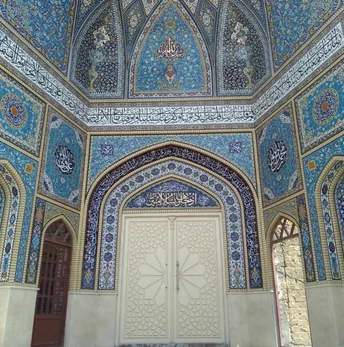 درب طرح چوب اردکان یزد