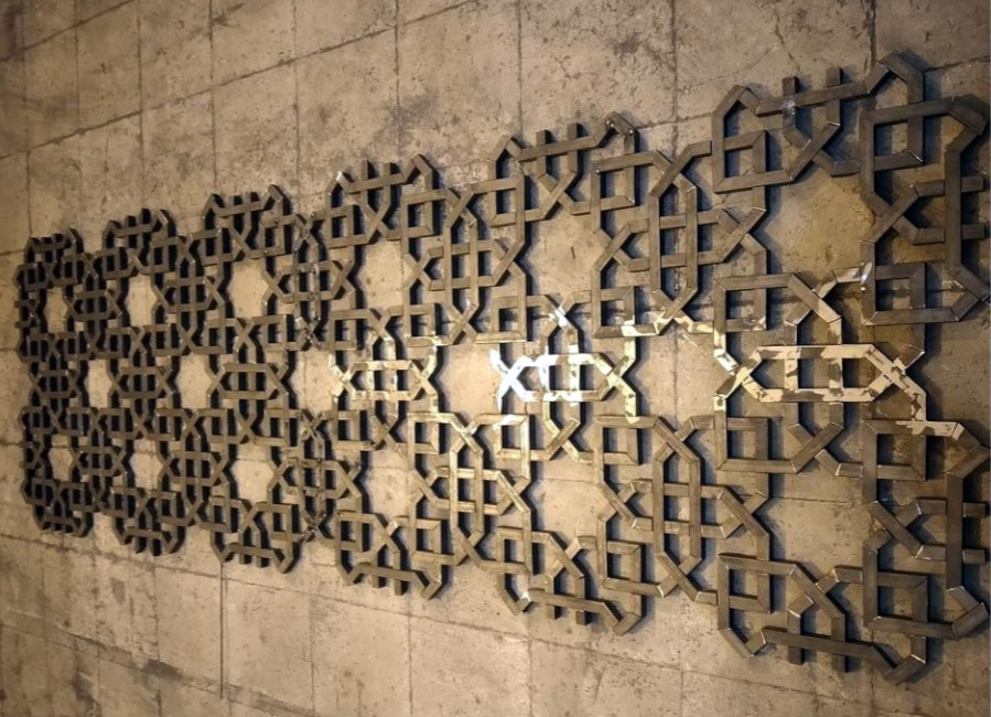 گره چهار قل درحال ساخت